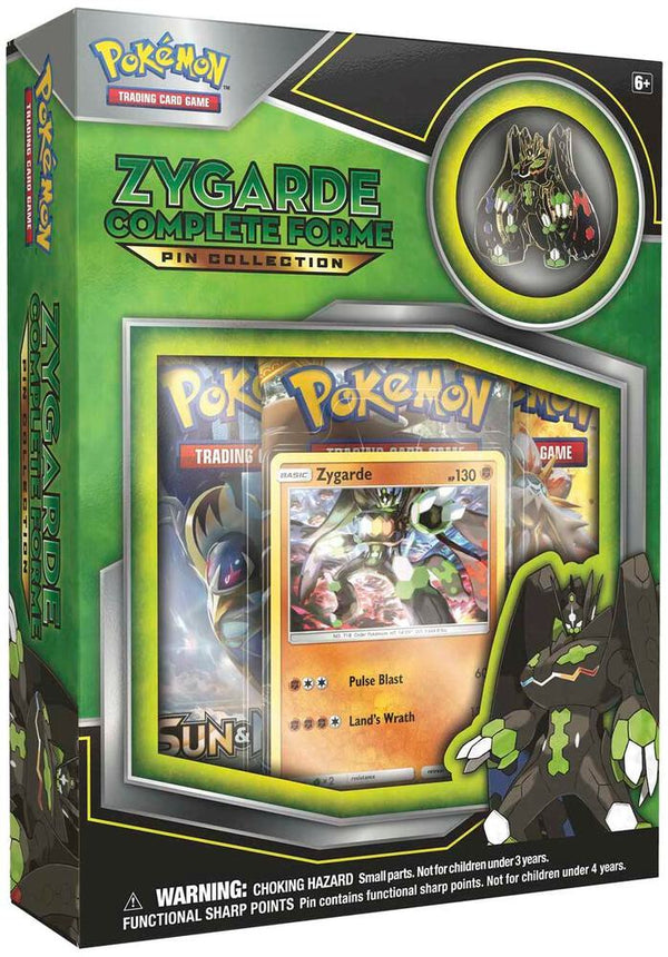 ZYGARDE COMPLETE FORME PIN COLLECTION